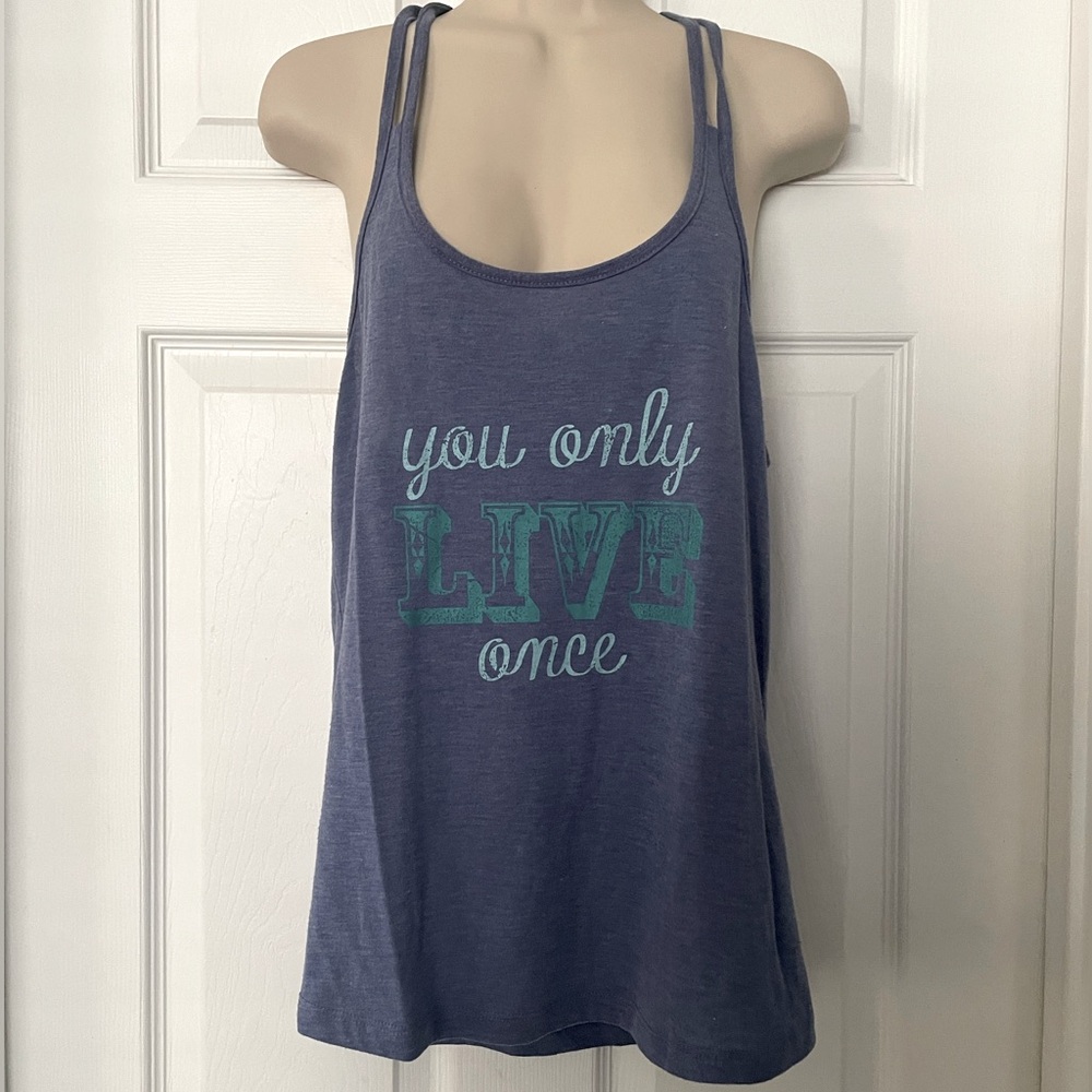 You Only Live Once Workout Tank